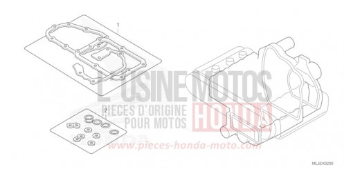 GASKET KIT B GL1800DAR de 2024
